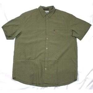 Columbia Mens Short Sleeve Button Down Shirt Size XL